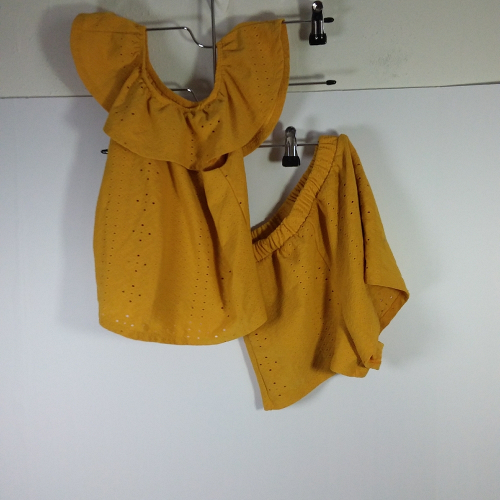 Sunny Yellow Kids Dress Set